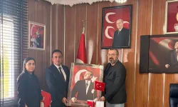 Çukurova Belediyeler Birliği Heyetinden Böcekli Belediyesine Ziyaret