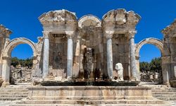 Burdur Sagalassos’ta Antoninler Çeşmesi Göz Kamaştırıyor