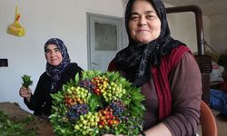 Burdurlu kadınların el emeğiyle yaptığı çelenkler Avrupa'yı süslüyor