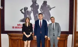 Hatay’da Kaymakam Keklik Halkbank Dörtyol Şubesi Personelini Ağırladı