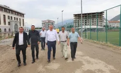Düziçi’nde Yeni Adliye Yolunda Çalışmalar Sürüyor