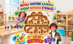 Düziçi’nde Veli ve Öğrencilerden Ahşap Boyama Etkinliği