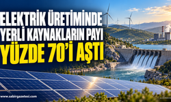 Elektrik Üretiminde Yerli Kaynakların Payı Yüzde 70'i Aştı