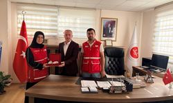 Erzin Müftüsü Mustafa Arslan’a Kızılay’dan Ziyaret