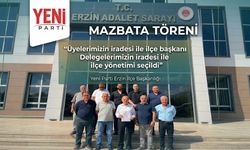 Erzin’de Yeni Parti İlçe Yönetimi Mazbatalarını Aldı