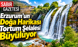 Erzurum’un Doğa Harikası Tortum Şelalesi Büyülüyor