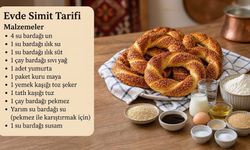Evde Simit Nasıl Yapılır İşte Kolay ve Lezzetli Tarifi