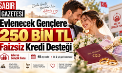 Evlenecek Gençlere 250 Bin TL Faizsiz Kredi Desteği