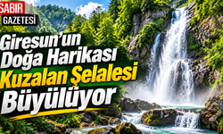 Giresun'un Doğa Harikası Kuzalan Şelalesi Büyülüyor