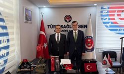Hasanbeyli Kaymakamı  Yelli'den Türkiye Kamu-Sen'e Ziyaret