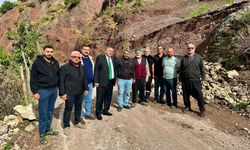 Hasanbeyli Karayiğit Köyü’nde Heyelan Sonrası İnceleme