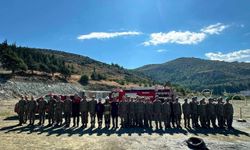 Hatay Antakya’da Mehmetçiğe Yangın Eğitimi Verildi