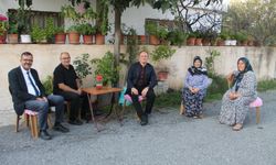 Hatay Erzin Kaymakamı Akpınar’dan Muhtar Dalkılıç’a Ziyaret