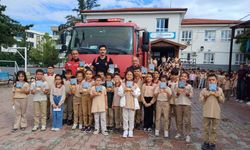 Hatay Erzin’de Öğrencilere İtfaiye Haftası Eğitimi