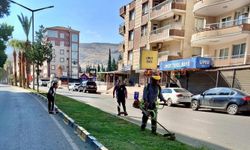 Hatay Reyhanlı’da Yeşil Alanlara Bakım ve Temizlik