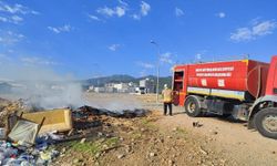 Hatay’da 5 İlçede Çıkan Yangınlara İtfaiye Müdahalesi