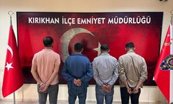 Hatay'da bir otomobilin kurşunlanmasıyla ilgili 4 zanlı tutuklandı