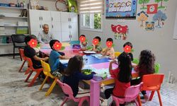 Hatay’da Müftü Arslan’dan 4-6 Yaş Kur’an Kursuna Ziyaret