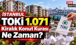 İstanbul TOKİ 1.071 Kiralık Konut Kurası Ne Zaman?