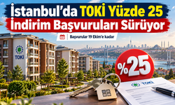 İstanbul’da TOKİ Yüzde 25 İndirim Başvuruları Sürüyor