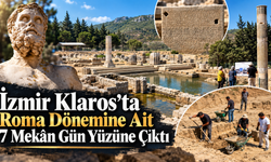 İzmir Klaros’ta Roma Dönemine Ait 7 Mekân Gün Yüzüne Çıktı