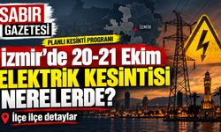 İzmir'de 20-21 Ekim Elektrik Kesintisi Nerelerde?