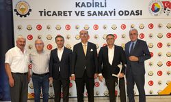 Kadirli SGK Müdürü Kabaklı’dan TSO Başkanı Yüksel’e Ziyaret