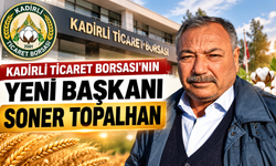 Kadirli Ticaret Borsası'nın Yeni Başkanı Soner Topalhan