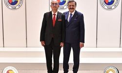 Kadirli TSO Başkanı Mehmethan Yüksel, Rifat Hisarcıklıoğlu İle Buluştu