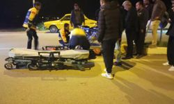 Kadirli'de Motosiklet Otomobile Çarptı: 1 Yaralı