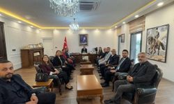 Kadirli'de Seçkin Tekdemir'den Kaymakam Dolu'ya Ziyaret