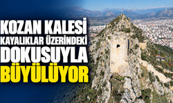 Kozan Kalesi Kayalıklar Üzerindeki Dokusuyla Büyülüyor