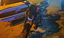 Manavgat'ta trafik kazasında 2 kişi ağır yaralandı