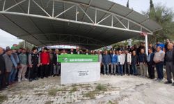 Mersin'de çöken beton merdivenin altında kalarak ölen kişinin cenazesi Hatay'da defnedildi