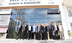 MÜSİAD Osmaniye Heyetinden AK Parti Mardin'e Ziyaret