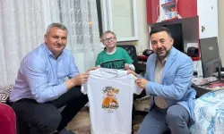 Düziçi Belediye Başkanı Mustafa İba’dan Kelebek Hastası Ünal Önder’e Ziyaret