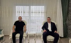 Başkan İba, Rahatsızlanan Belediye Müdürünü Ziyaret Etti