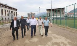 Mustafa İba Yeni Adliye Yolundaki Çalışmaları İnceledi