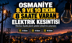 Osmaniye 8 9 ve 10 Ekim 8 Saate Varan Elektrik Kesintisi