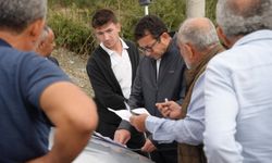 Osmaniye Bahçe’de Kadıoğlu Çalışmaları Yerinde İnceledi
