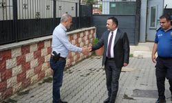 Osmaniye Bahçe’de Kaymakam Çelik’ten Güvenlik Ziyareti