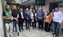 Osmaniye Belediyesi'nden Görme Engellilere 50 Beyaz Baston