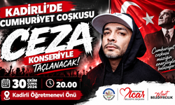Osmaniye Kadirli'de Cumhuriyet Coşkusu CEZA ile Yaşanacak