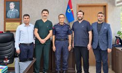 Osmaniye İbni Sina Hastanesi Yönetiminden Jandarmaya Ziyaret