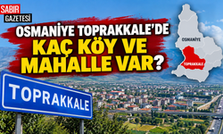 Osmaniye Toprakkale'de Kaç Köy ve Mahalle Var?