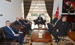 Osmaniye Valisi Serdengeçti Müfettişleri Ağırladı
