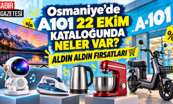 Osmaniye’de A101 22 Ekim Kataloğunda Neler Var?