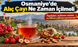 Osmaniye’de Alıç Çayı Ne Zaman İçilmeli?