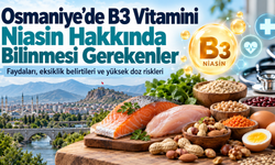 Osmaniye’de B3 Vitamini Niasin Hakkında Bilinmesi Gerekenler