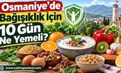 Osmaniye’de Bağışıklık İçin 10 Gün Ne Yemeli?